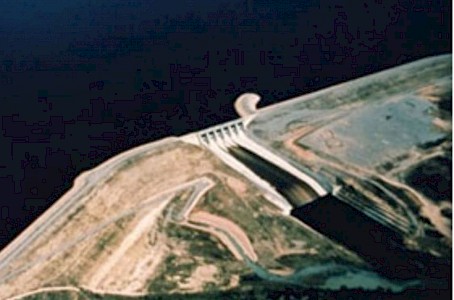 S.W. Freese - formerly Stacy - spillway) completed S.W. Freese - formerly Stacy - spillway) completed