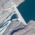 Aoulouz on Google Earth