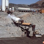 Freeman diversion under construction