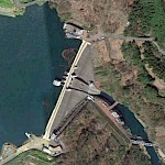 Miyagase on Google Earth