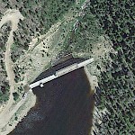 New Peterson Lake on Google Earth