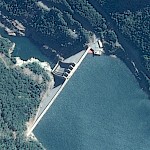 Pangue on Google Earth