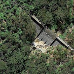 Loyalty Road flood retarding basin on Google Earth