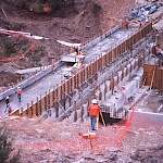 Bullard Creek under construction
