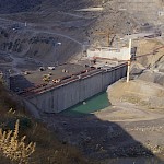 Beni Haroun under construction