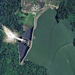 Porce II on Google Earth