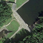 North Fork Hughes River on Google Earth