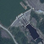 Mianhuatan on Google Earth