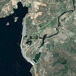 Castanhão on Google Earth