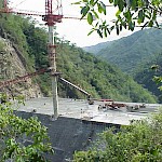 Miel I under construction