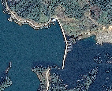 Yangxishui Nº1 on Google Earth