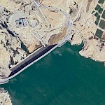 Mujib on Google Earth