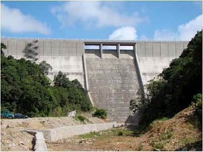 Huilong PSS - Upper dam completed