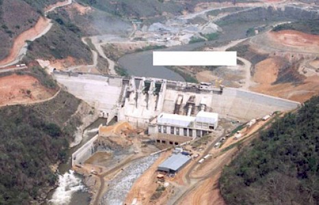 Risoleta Neves (formerly Candonga) under construction