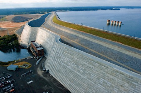Saluda dam remediation completed Saluda dam remediation completed