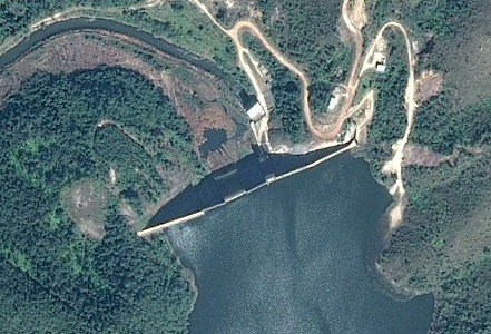 Chalillo on Google Earth Chalillo on Google Earth