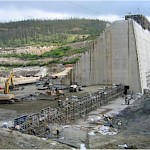 Chalillo under construction