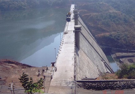 Ghatghar (Lower dam) completed