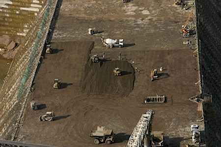 Al Wehdah under construction Al Wehdah under construction