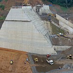 El Guapo spillway under construction