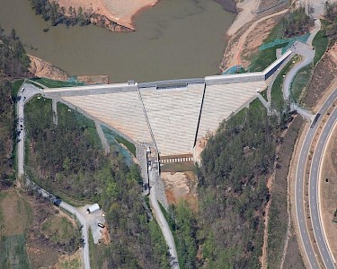 Hickory Log Creek completed Hickory Log Creek completed