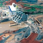 Caçu under construction