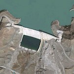 Ghasre Ghand (formerly Zirdan) on Google Earth