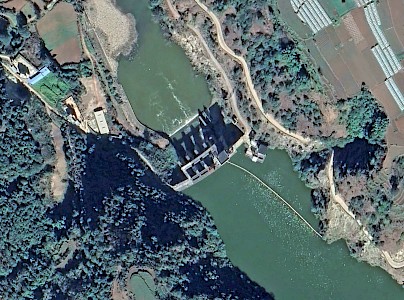 Qianchang on Google Earth