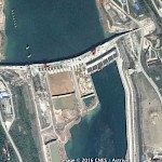 Tingzikou on Google Earth