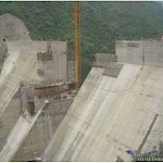 Xiaorongjiang under construction