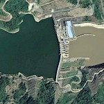 Lai Chau on Google Earth