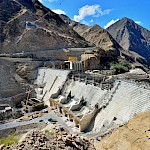Cerro del Águila under construction