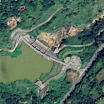 Puhulpola (part of Uma Oya Project) on Google Earth