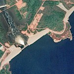 Lom Pangar on Google Earth