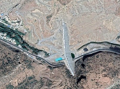Kavsaktepe on Google Earth