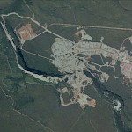 Laúca on Google Earth