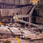 Laúca under construction