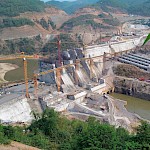 Trung Son under construction