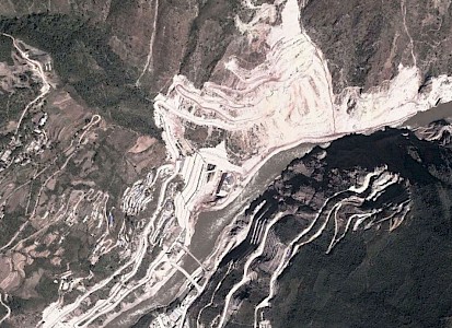 Huangdeng on Google Earth Huangdeng on Google Earth