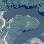 Palanquinho on Google Earth