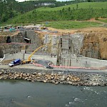 Barra do Rio Chapéu under construction
