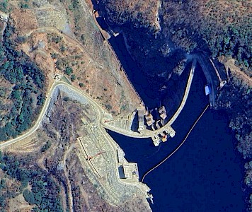 Busanga on Google Earth