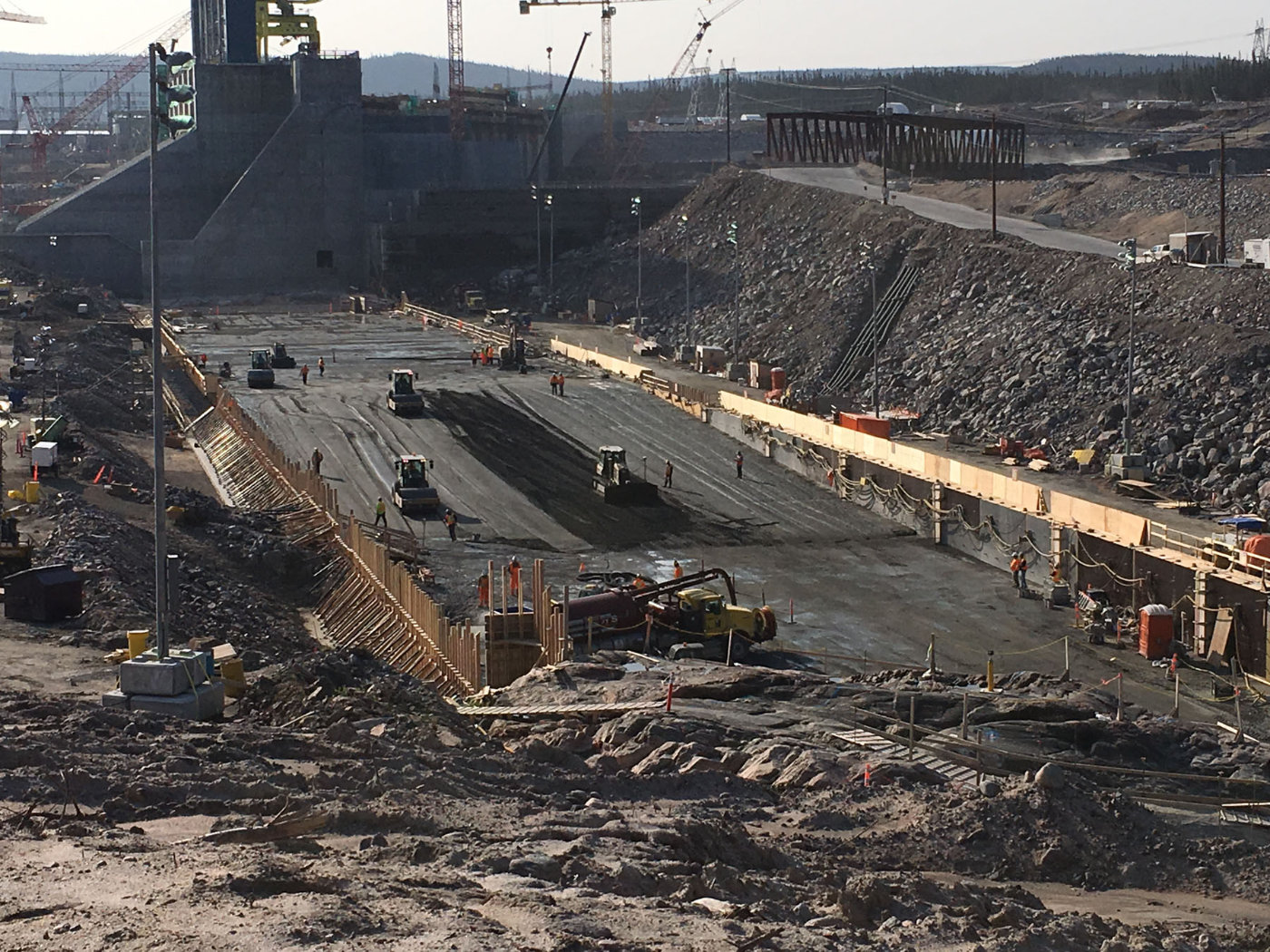 RCC Dams Muskrat Falls North Dam Dam