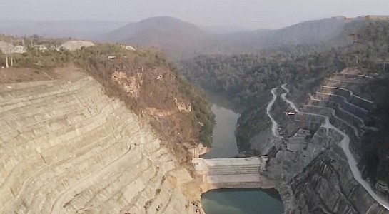 Upper Yeywa (Kyaukme) under construction