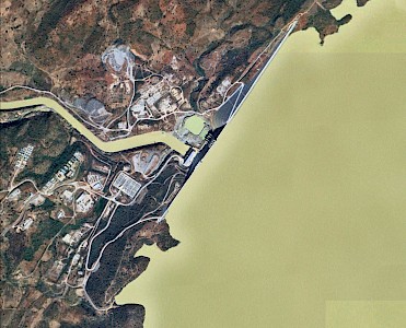 Zungeru on Google Earth