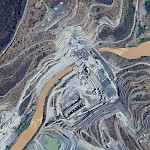 Koysha (Gibe IV) on Google Earth