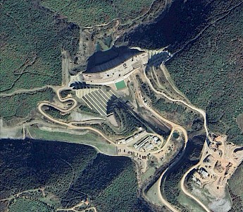 Gölecik on Google Earth