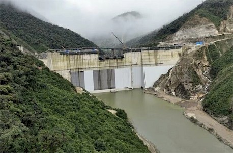 Sehuencas (formerly Ivirizu) under construction