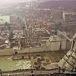 Xiangjiaba under construction