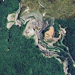 Uchigatani on Google Earth